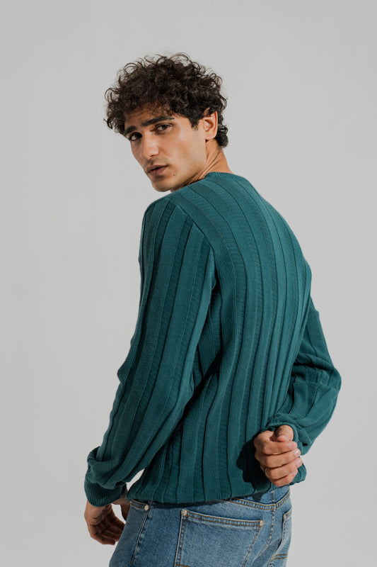 Green Relaxed Fit Sweaters - Hustle N Holla