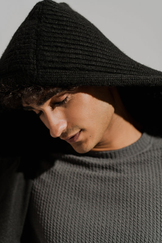 Black Balaclava Unisex Hood