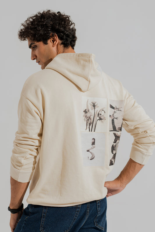 Graphic Print Pullover Hoodie - Hustle N Holla