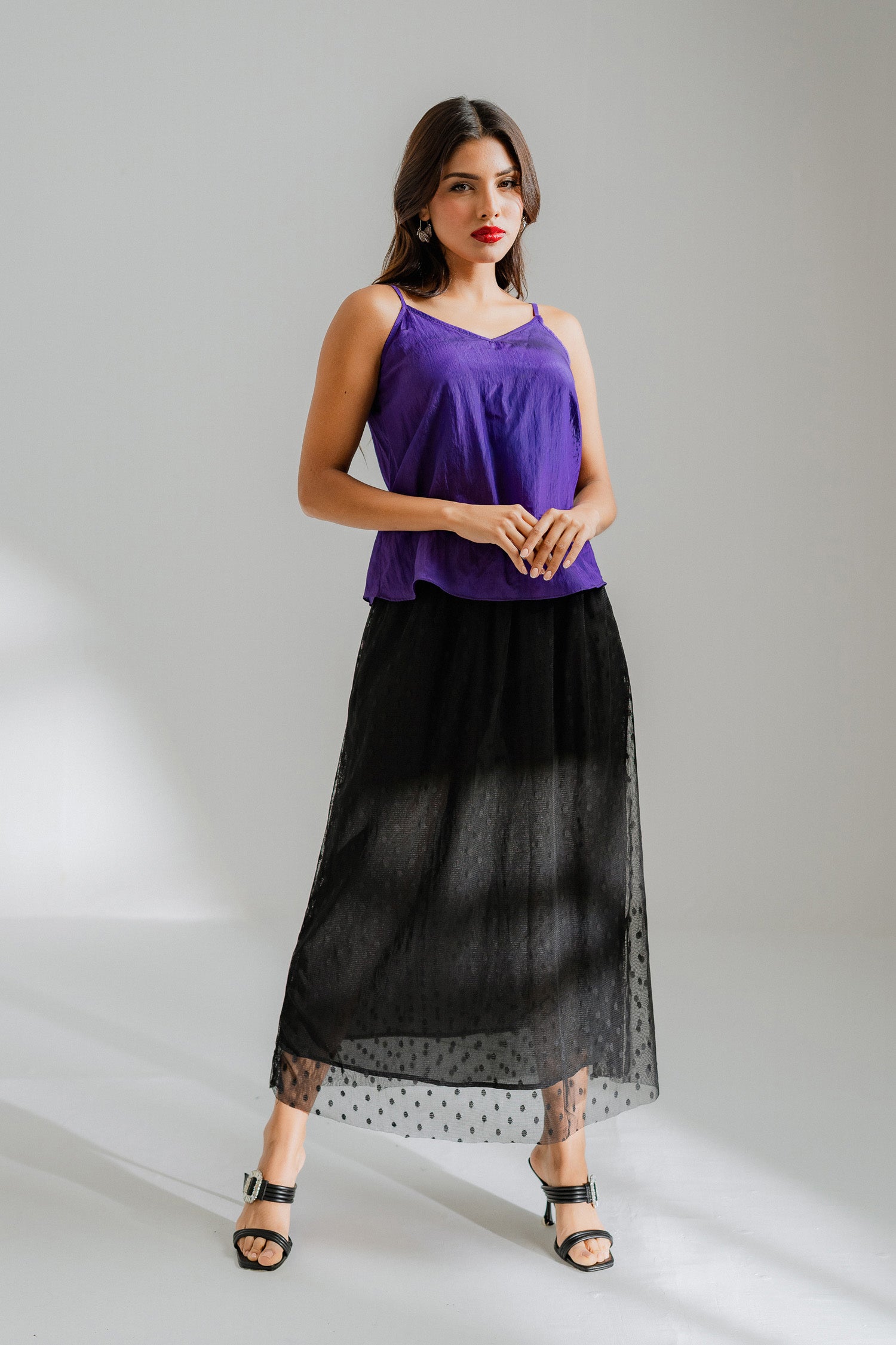 Silk Cami Top - Hustle N Holla
