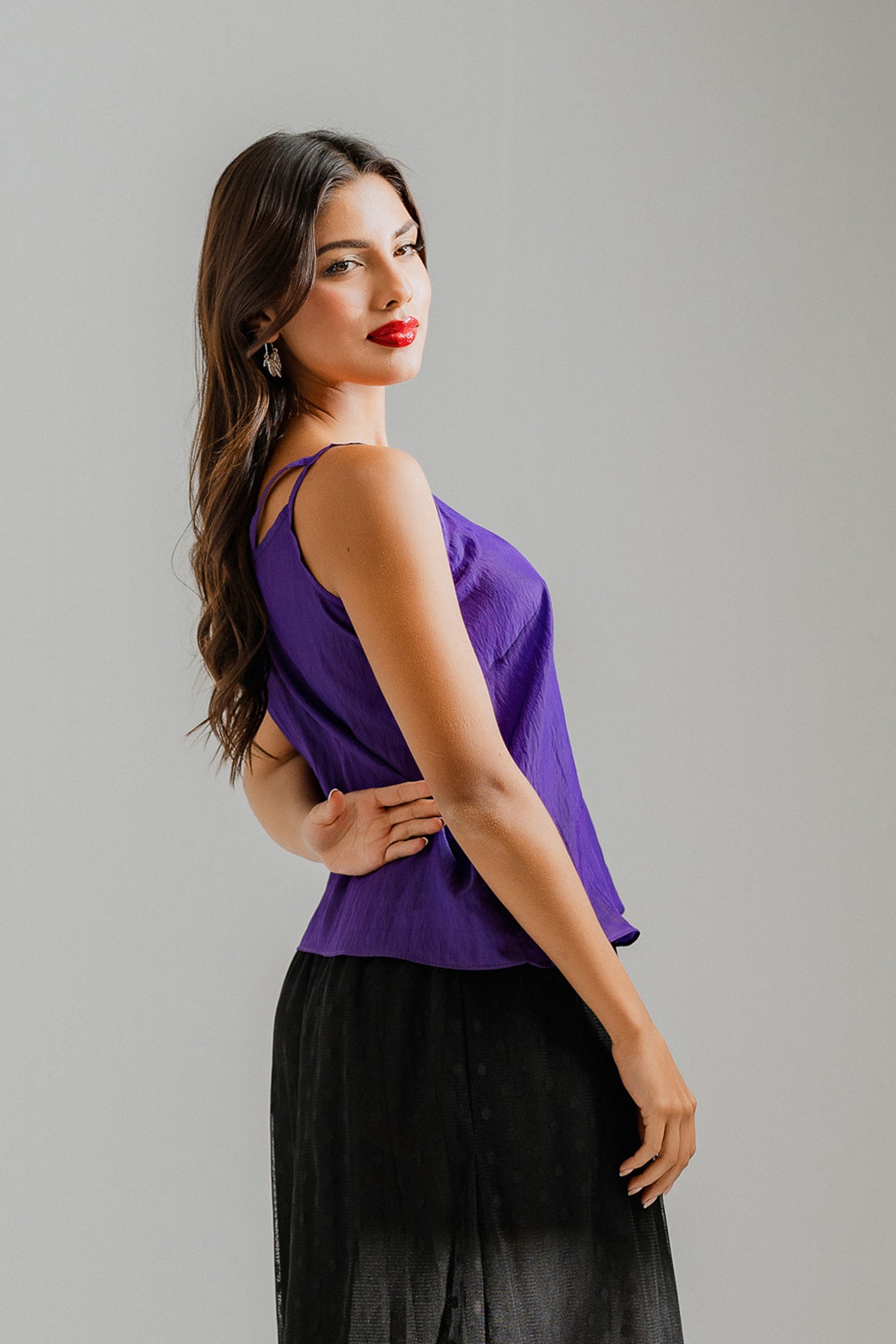 Silk Cami Top - Hustle N Holla