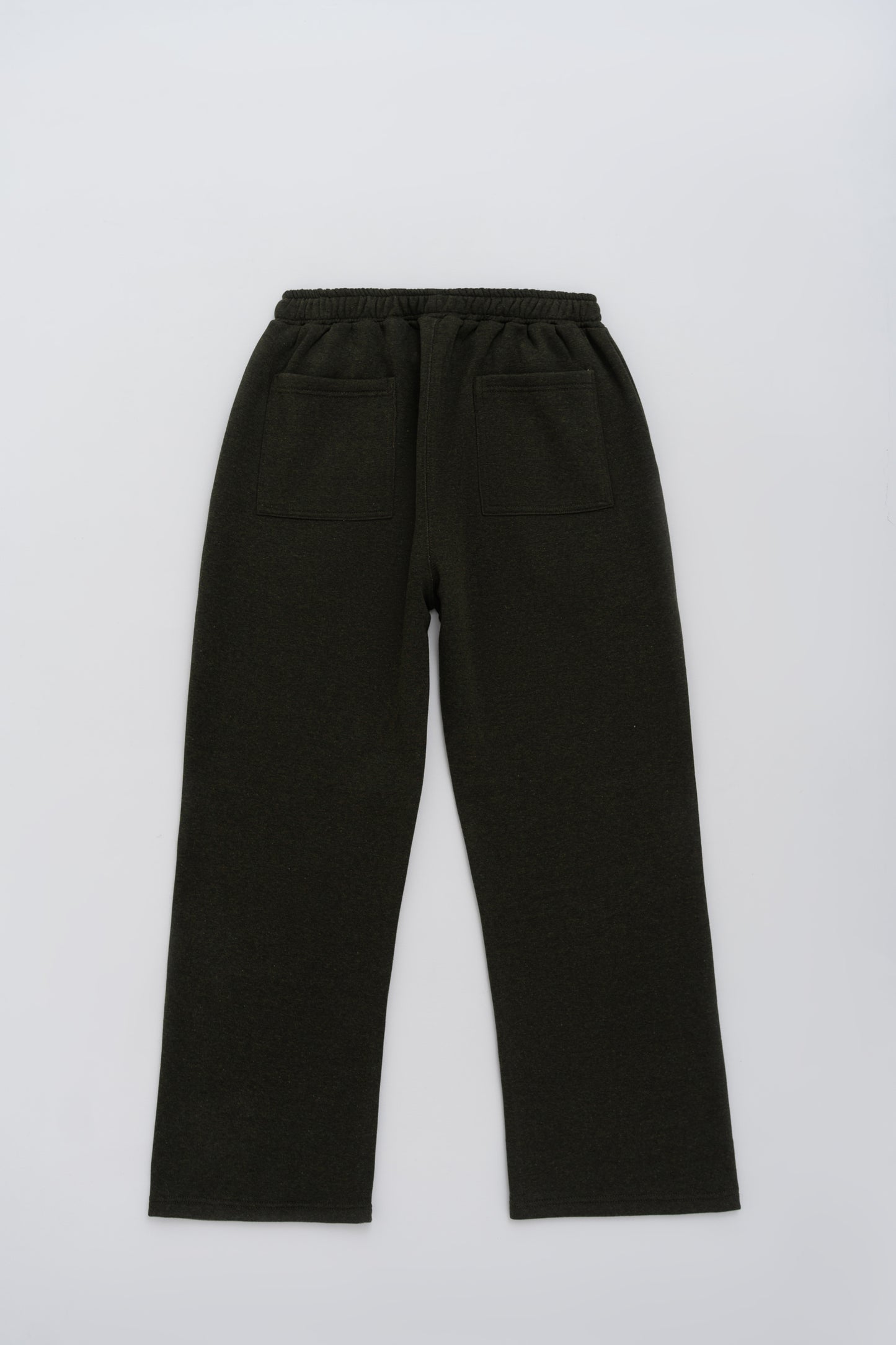 Olive Green Straight Fit Sweatpants - Hustle N Holla