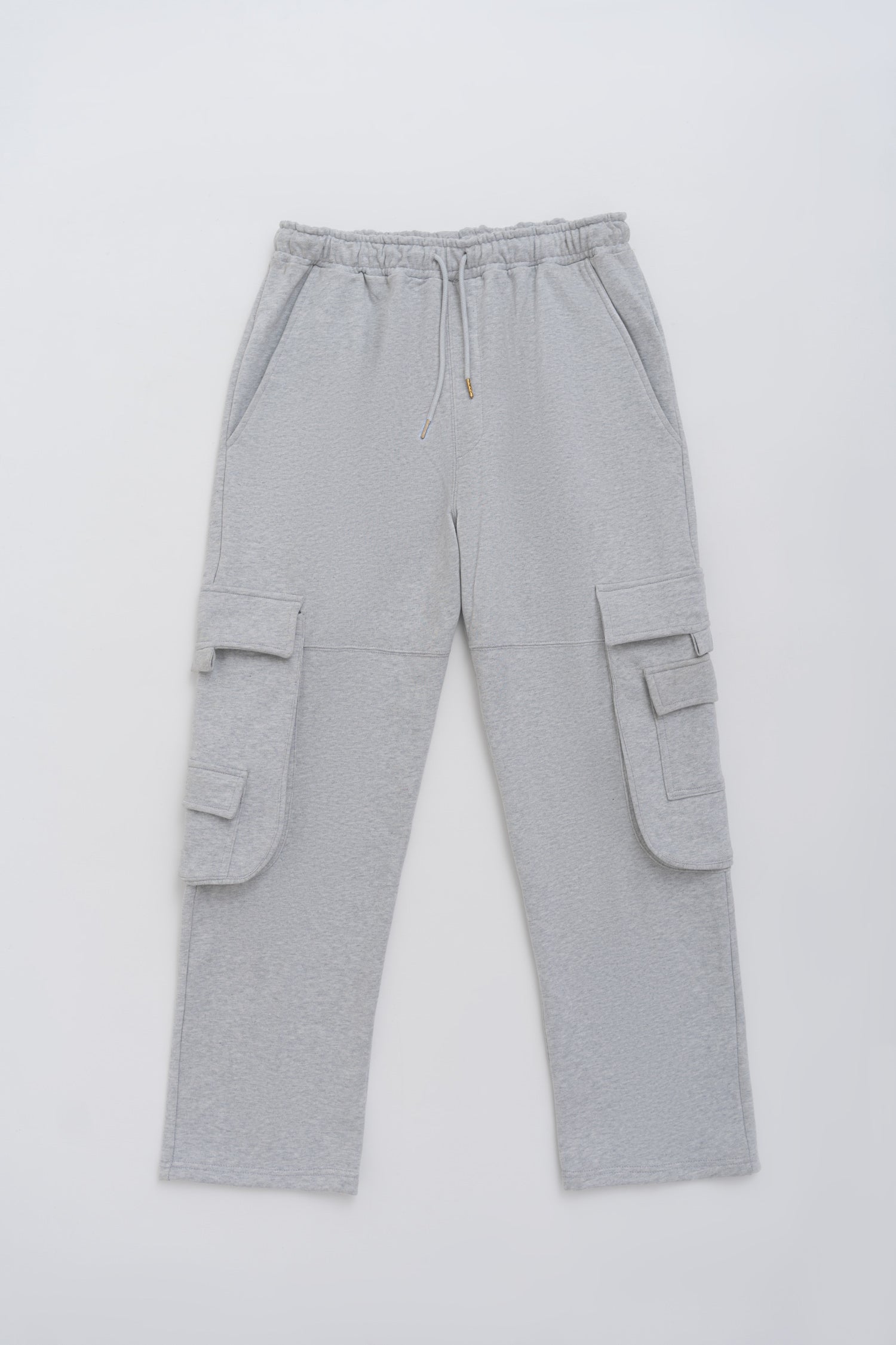 Light Grey Straight Fit Sweatpants