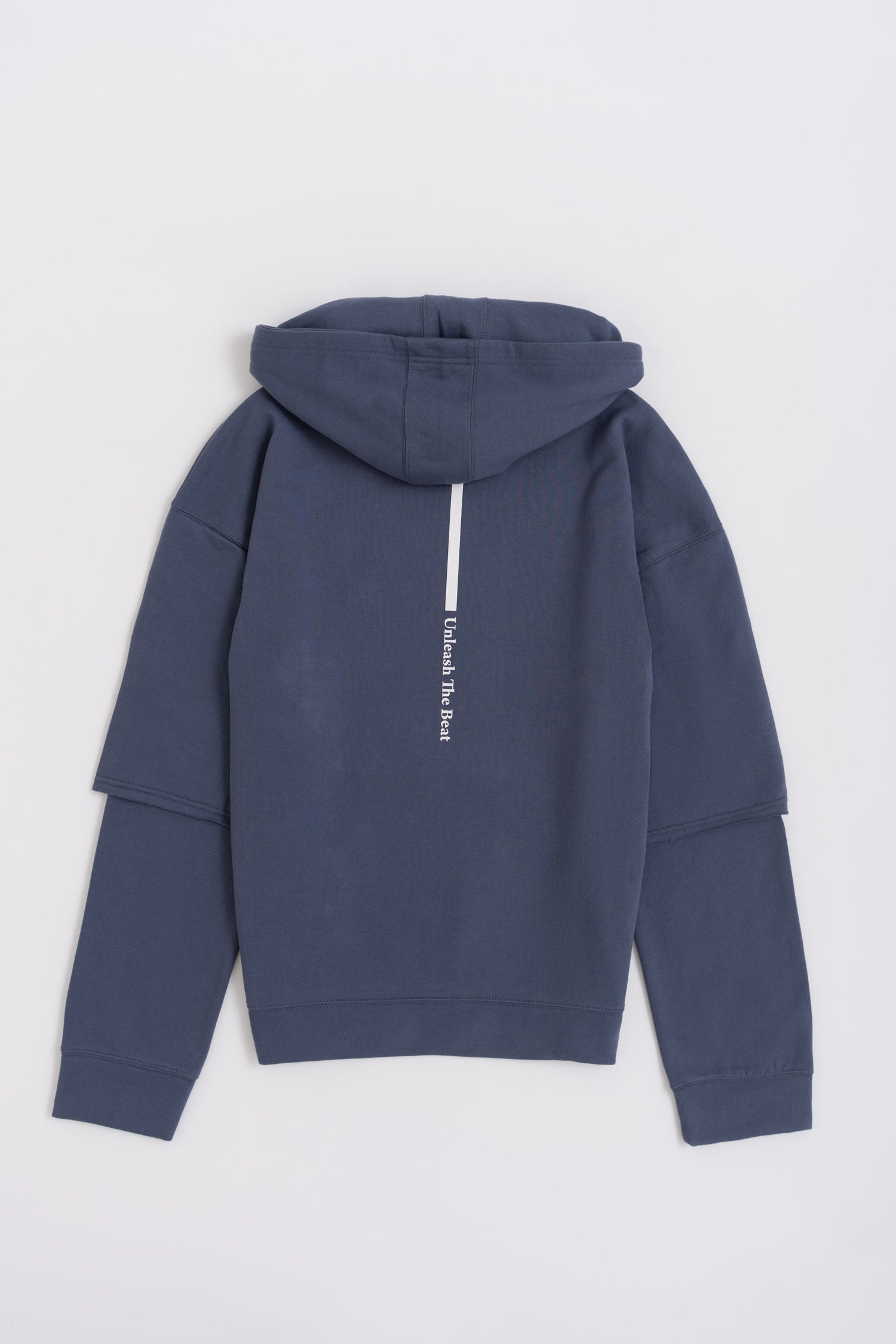 Dusky Blue Oversized Pullover Hoodie - Hustle N Holla