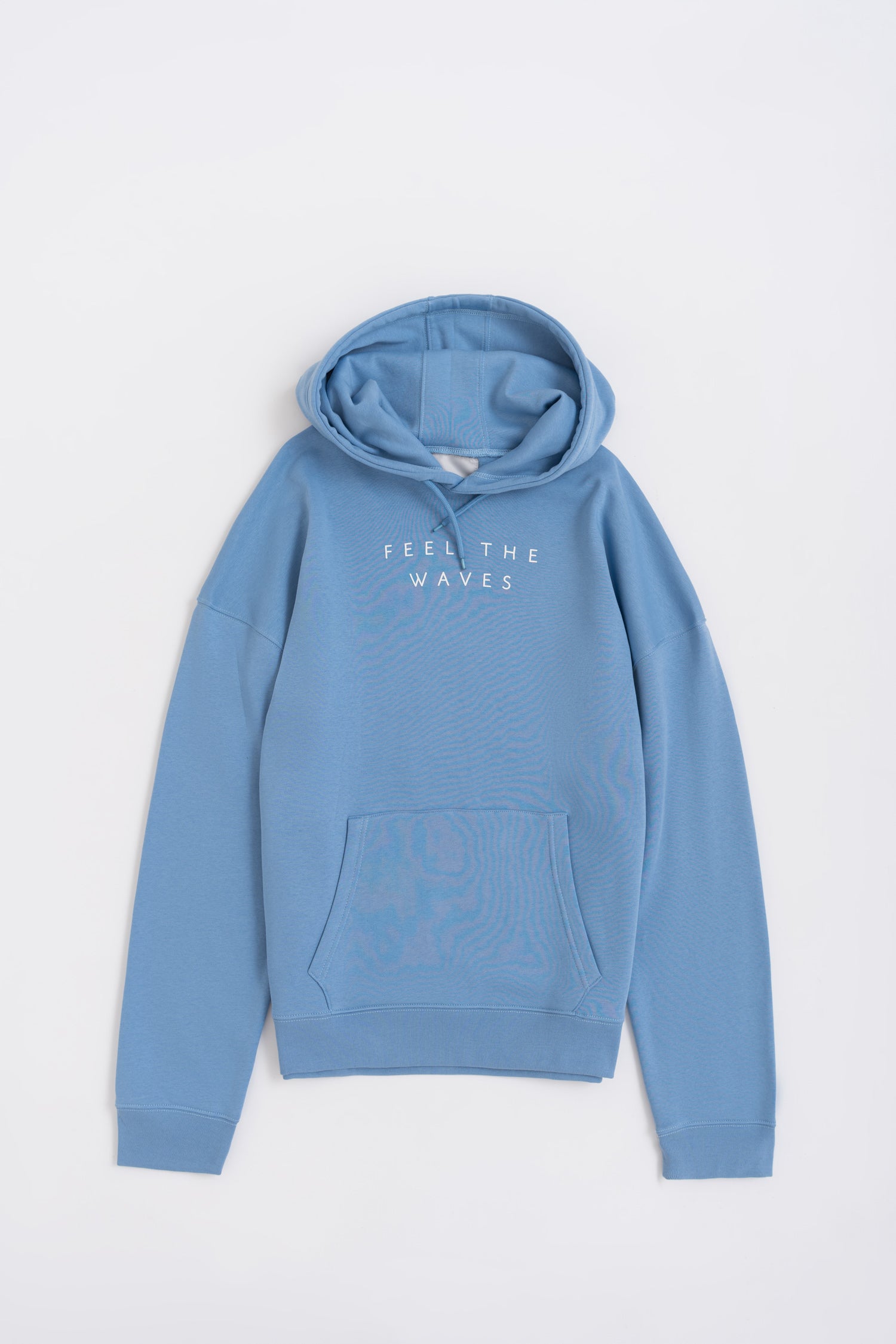 Blue Oversized Pullover Hoodie