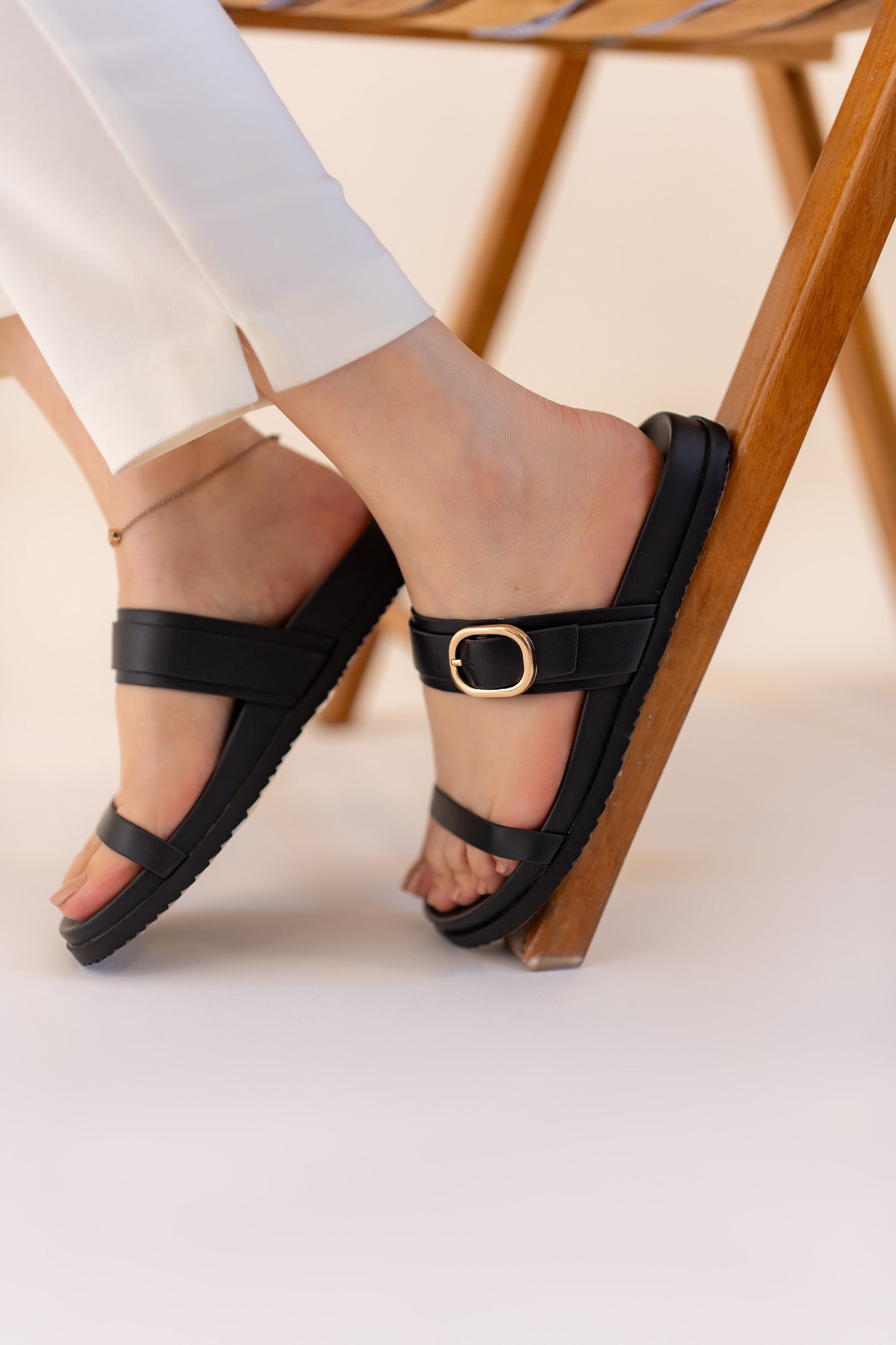 Black Belt Flats - Hustle N Holla