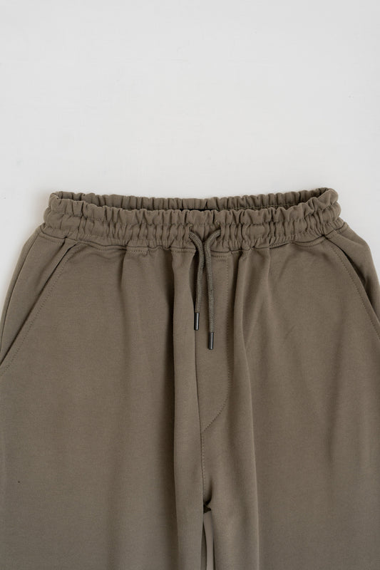 OLIVE GREEN COMFORT FIT KNITTED PANTS - Hustle N Holla