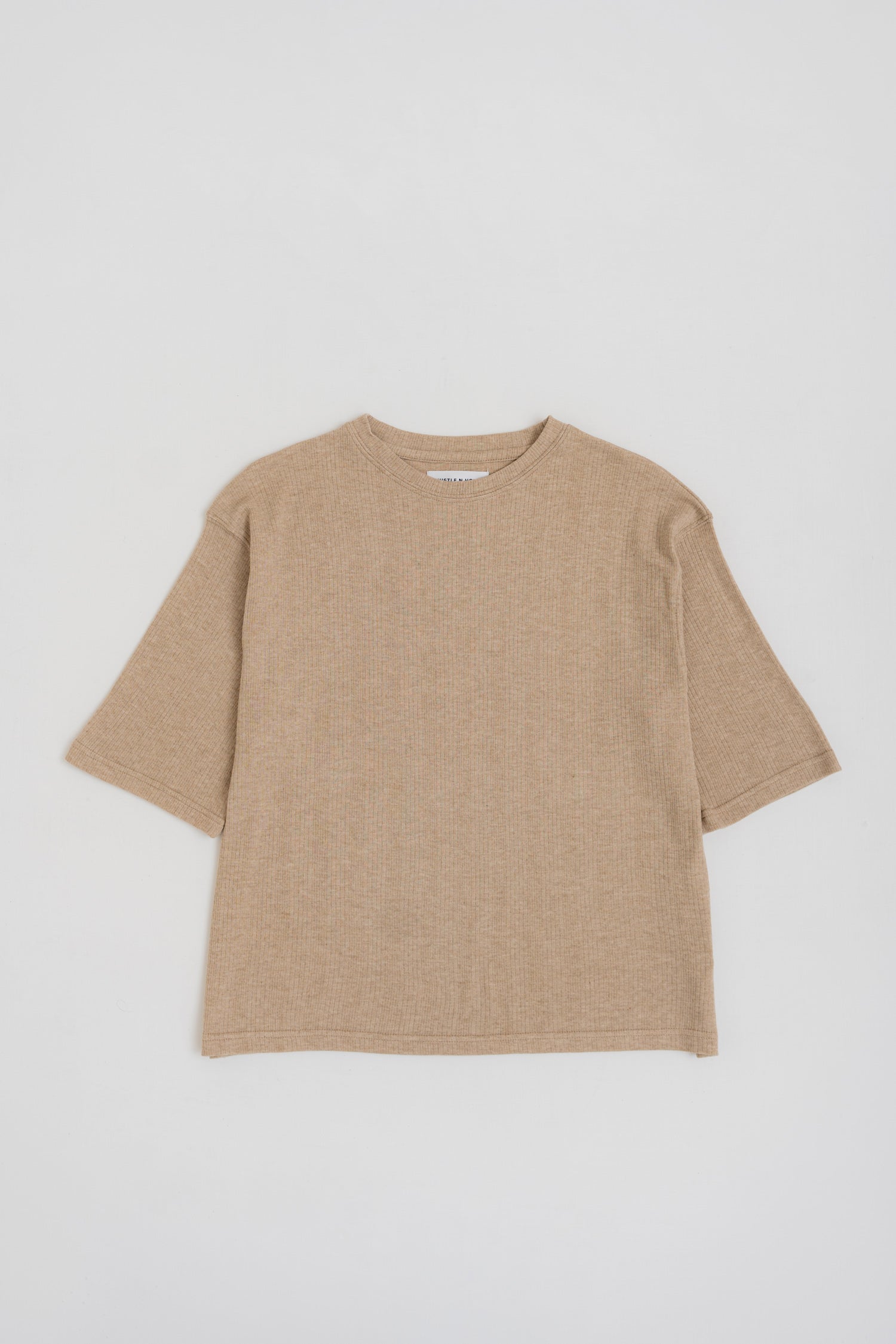 SAND TEXTURED RELAXED FIT T-SHIRT