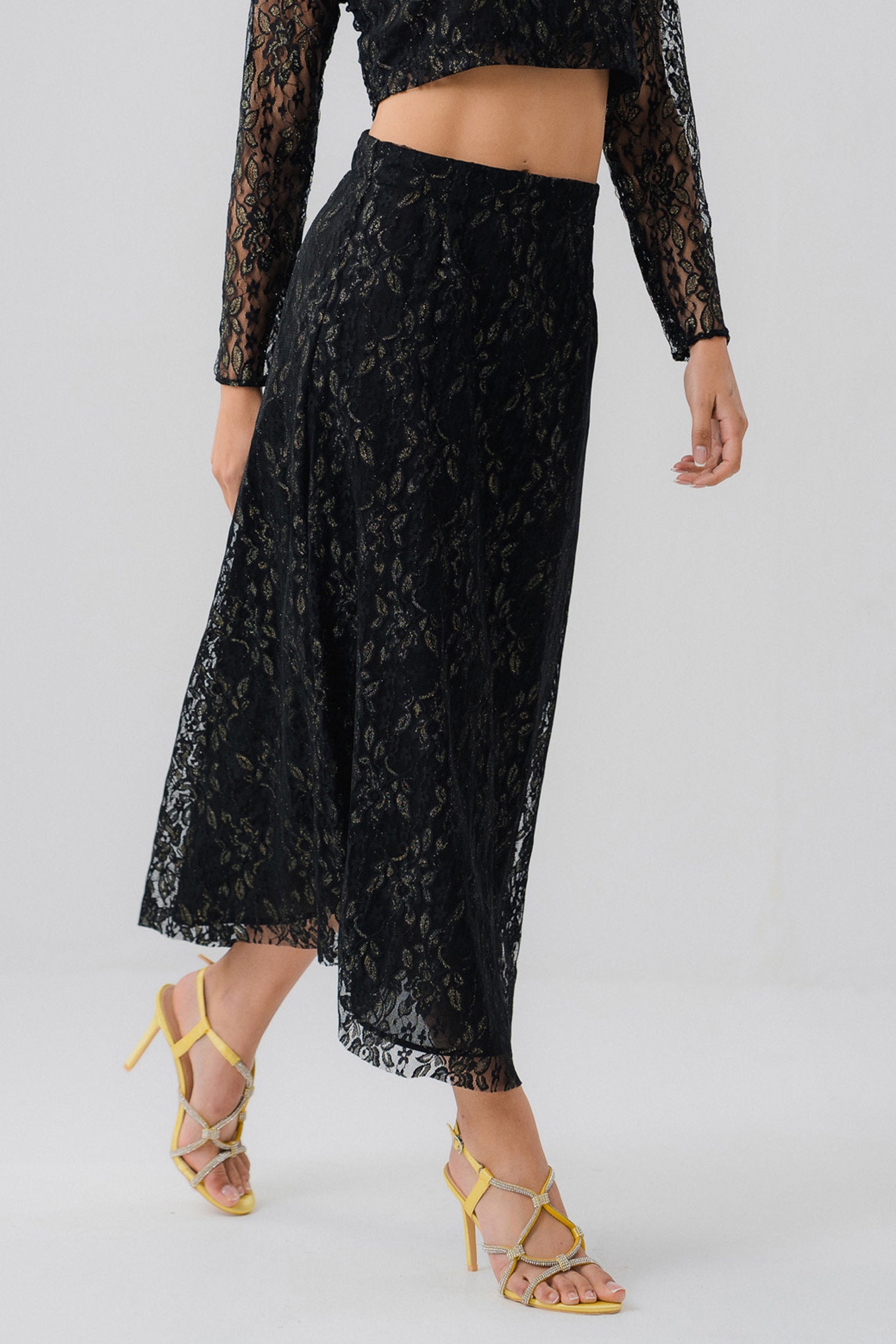 Black Net Skirt - Hustle N Holla