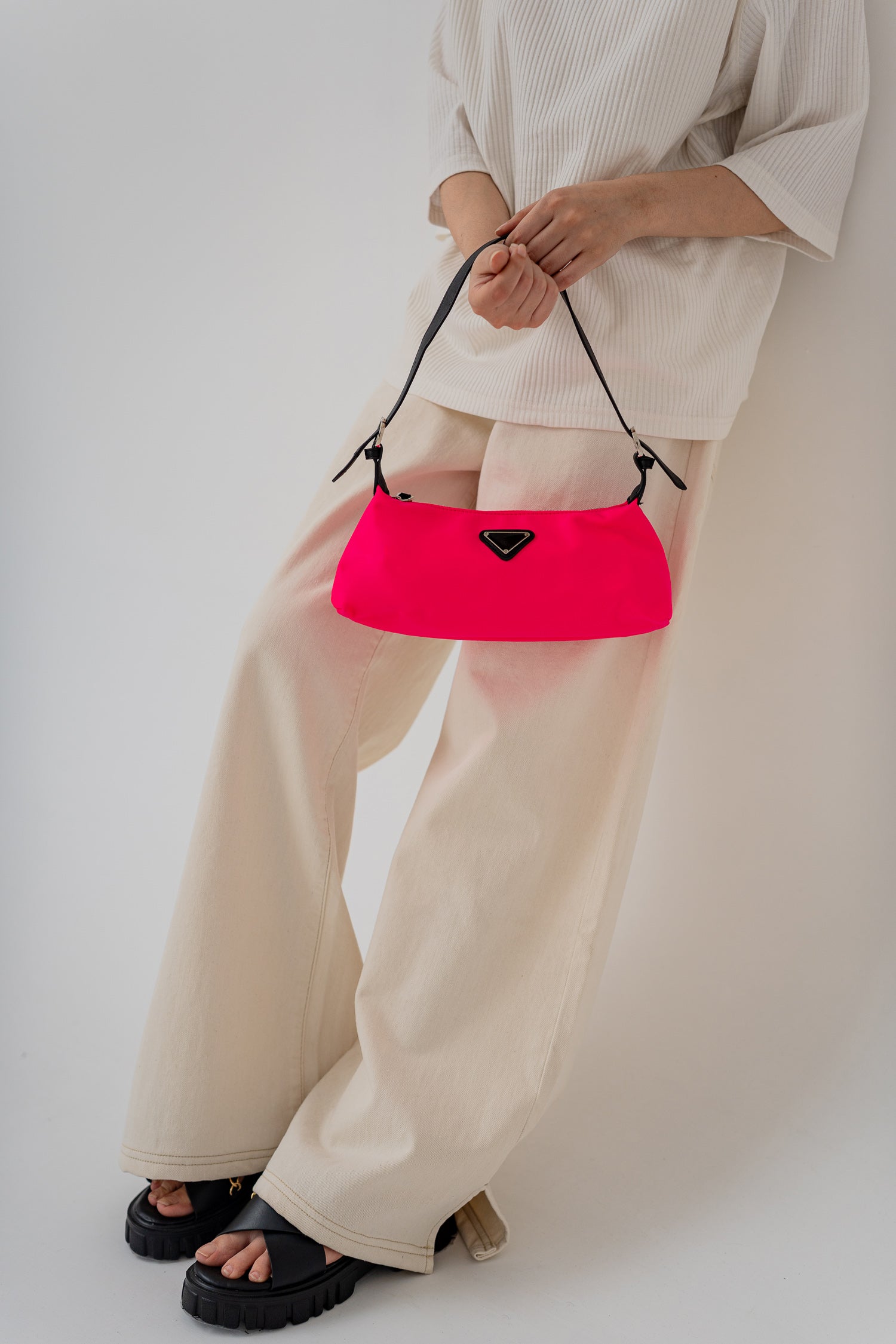 Pink Crossbody Bag - Hustle N Holla