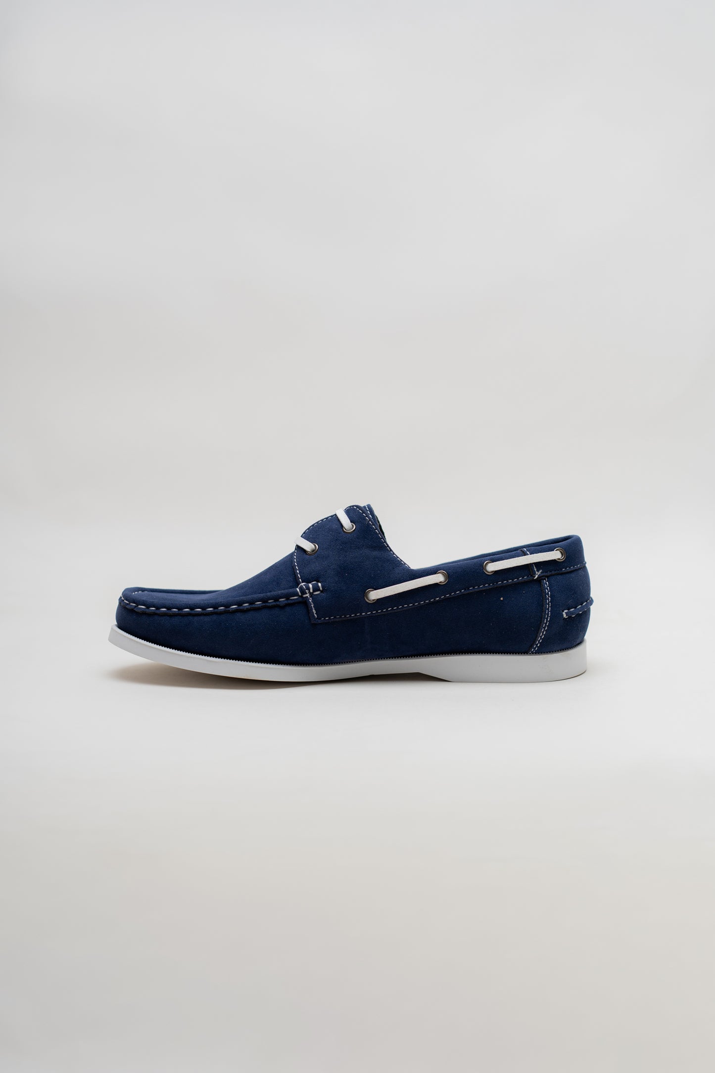 NAVY SUEDE LACED LOAFERS - Hustle N Holla