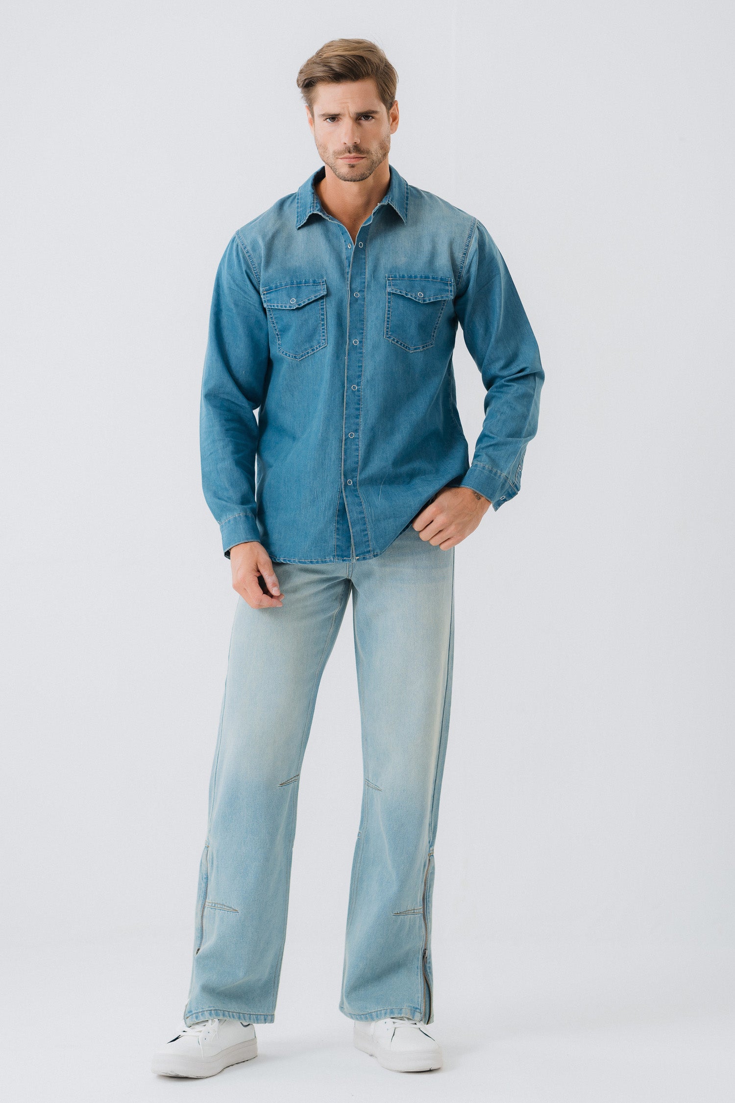 Blue Chambray Shirt