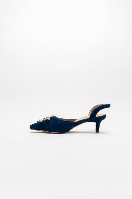 Blue Suede Heels - Hustle N Holla