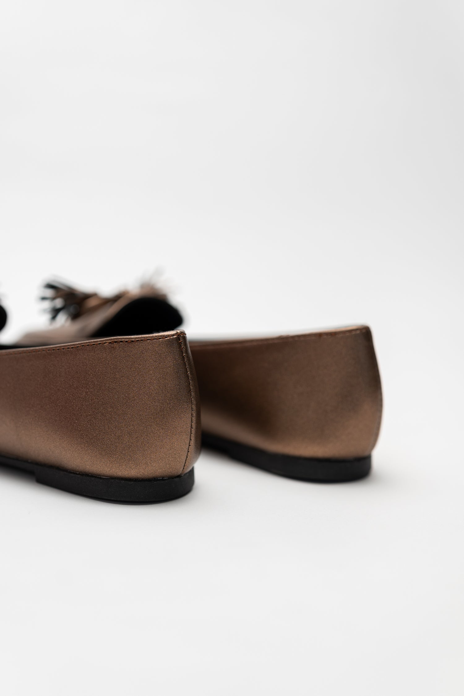 Bronze Metallic Loafers - Hustle N Holla