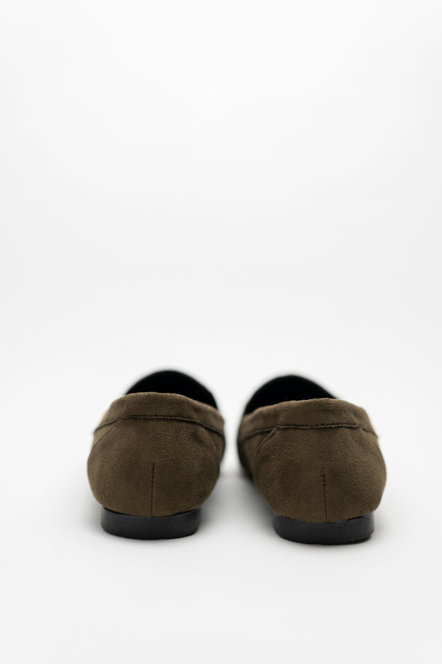 Olive Green Suede Loafers - Hustle N Holla