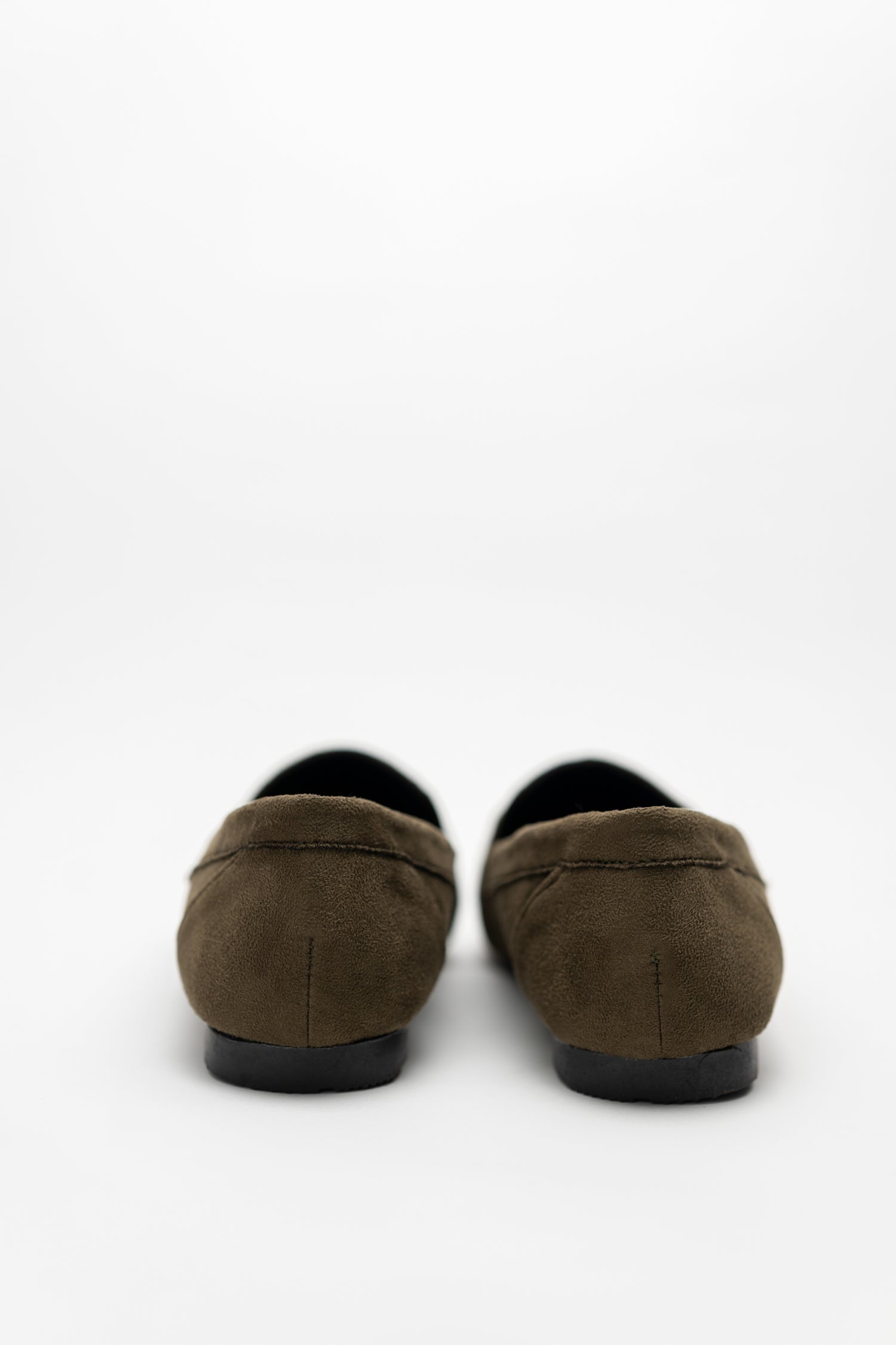 Olive Green Suede Loafers - Hustle N Holla
