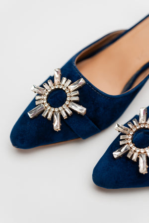 Blue Suede Heels - Hustle N Holla