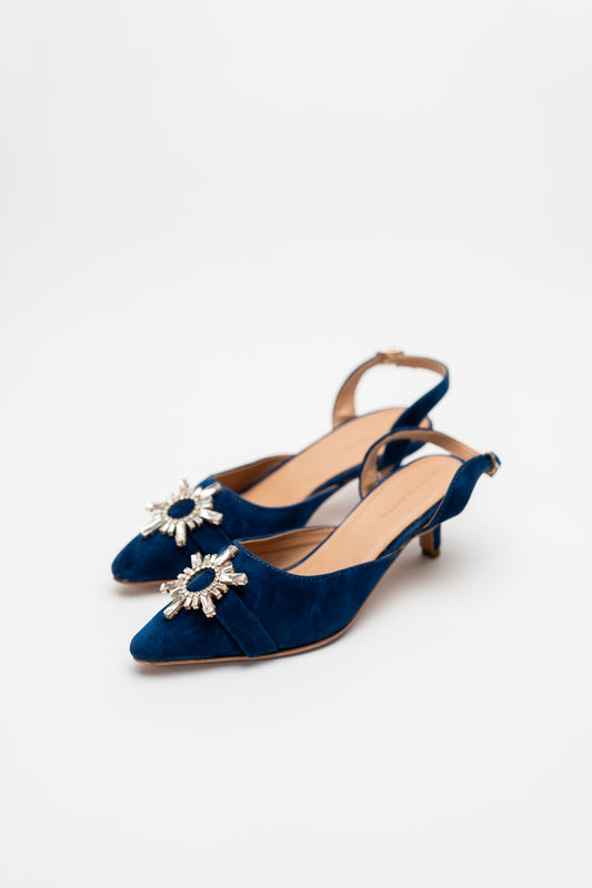 Blue Suede Heels - Hustle N Holla