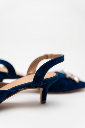 Blue Suede Heels - Hustle N Holla