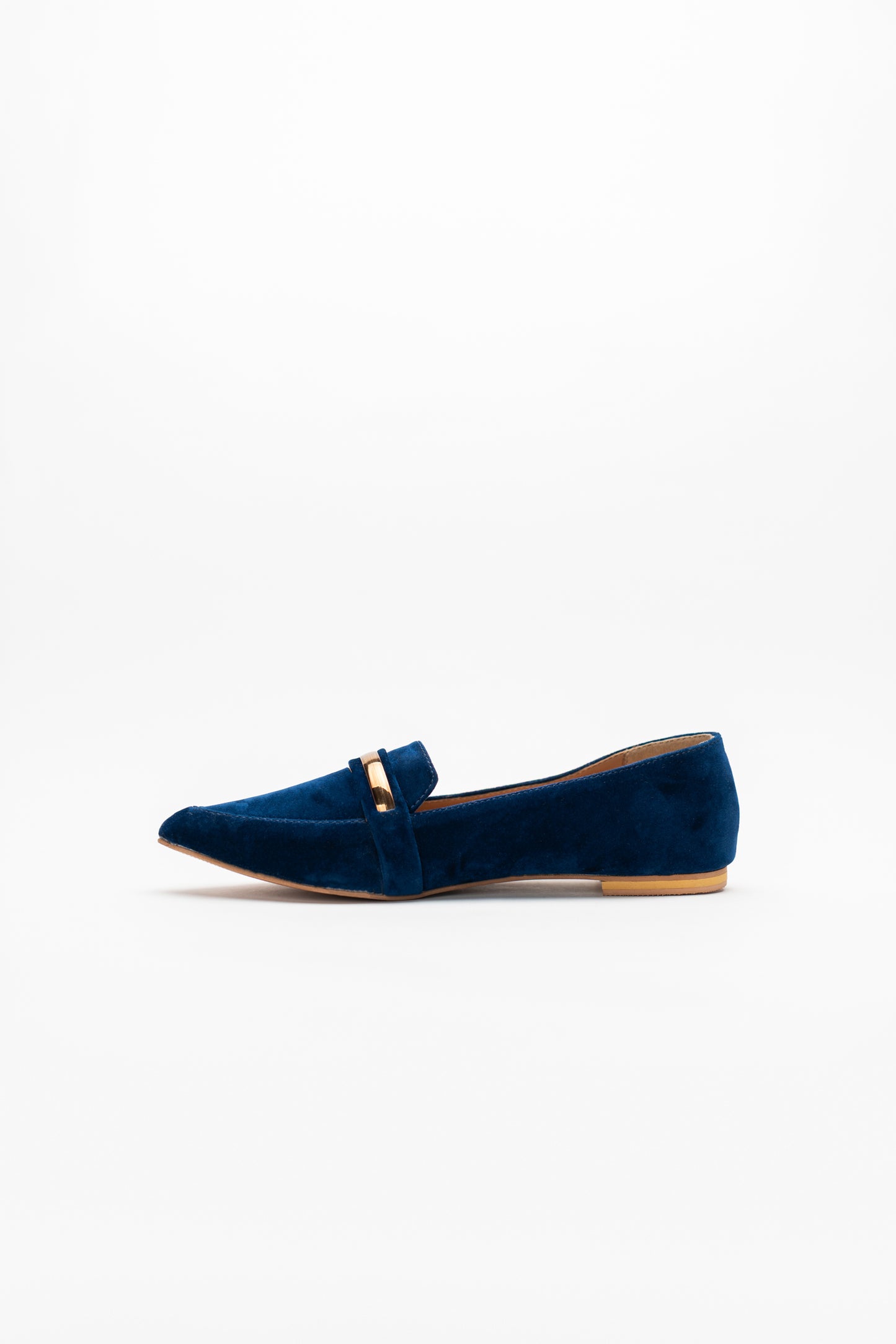Blue Pointed Toe Flats - Hustle N Holla