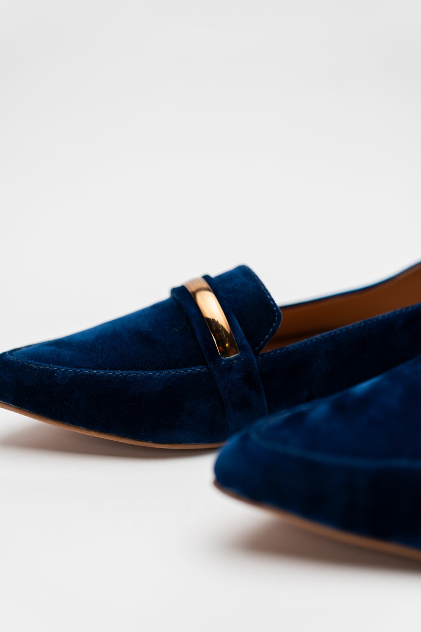 Blue Pointed Toe Flats - Hustle N Holla