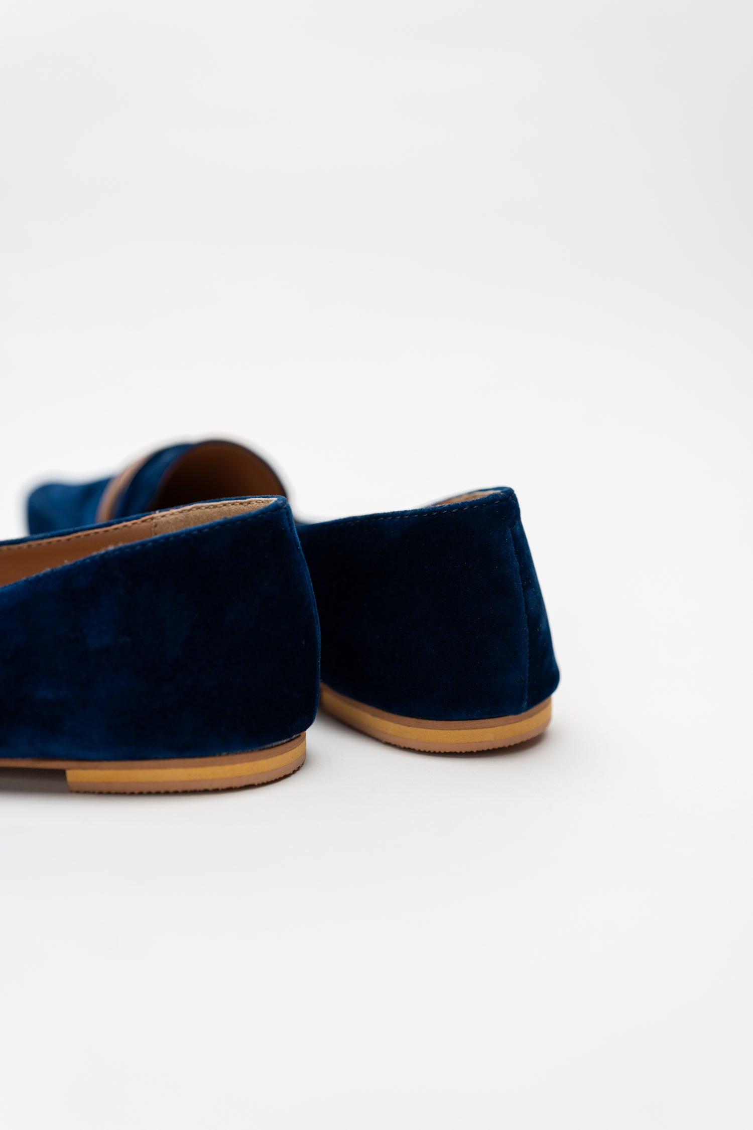 Blue Pointed Toe Flats - Hustle N Holla