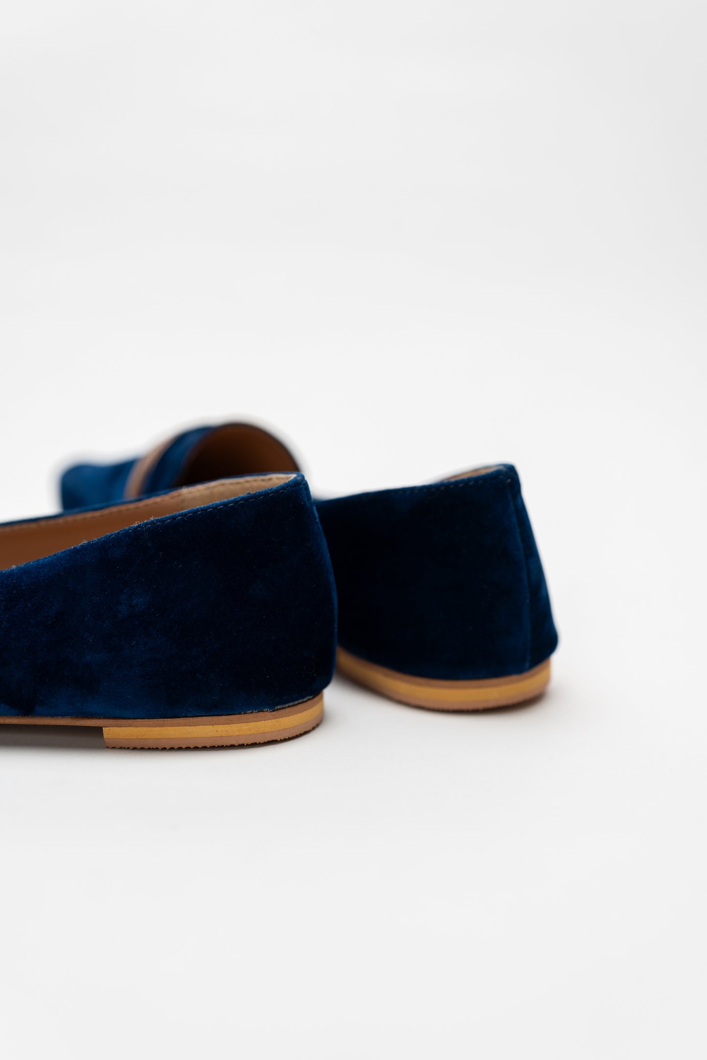 Blue Pointed Toe Flats - Hustle N Holla