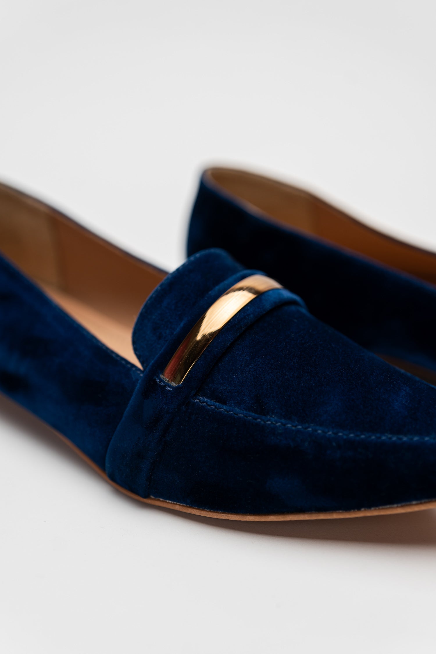 Blue Pointed Toe Flats - Hustle N Holla
