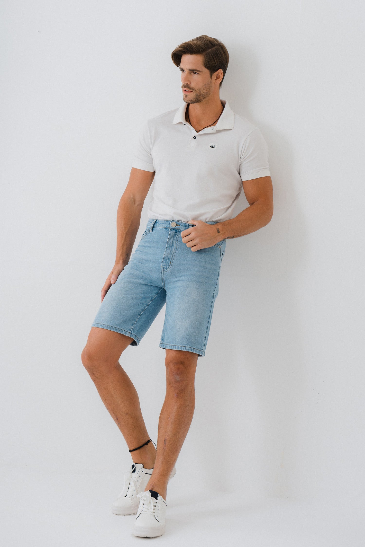 Blue Denim Shorts - Hustle N Holla