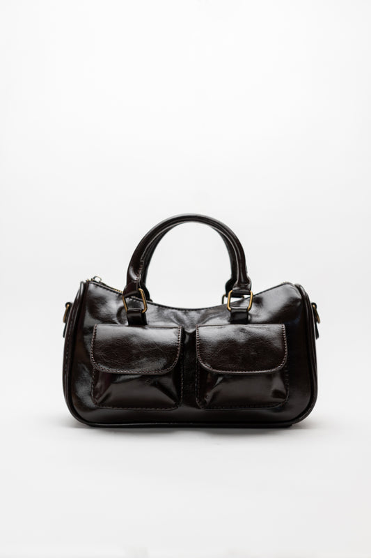 Double Pocket Shoulder Bag - Hustle N Holla