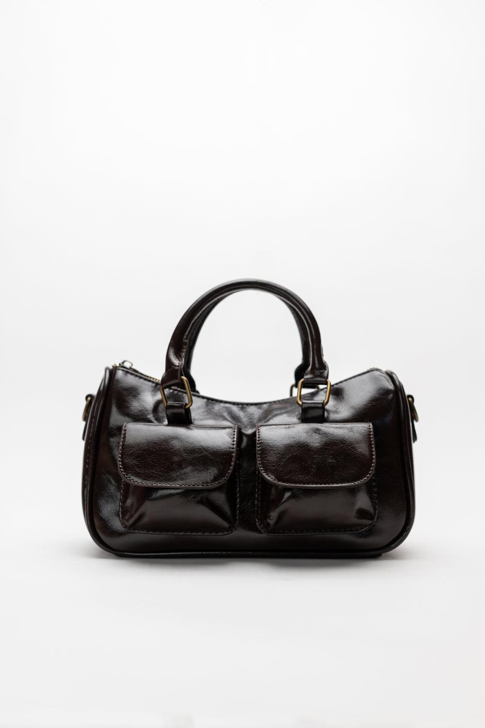 Double Pocket Shoulder Bag