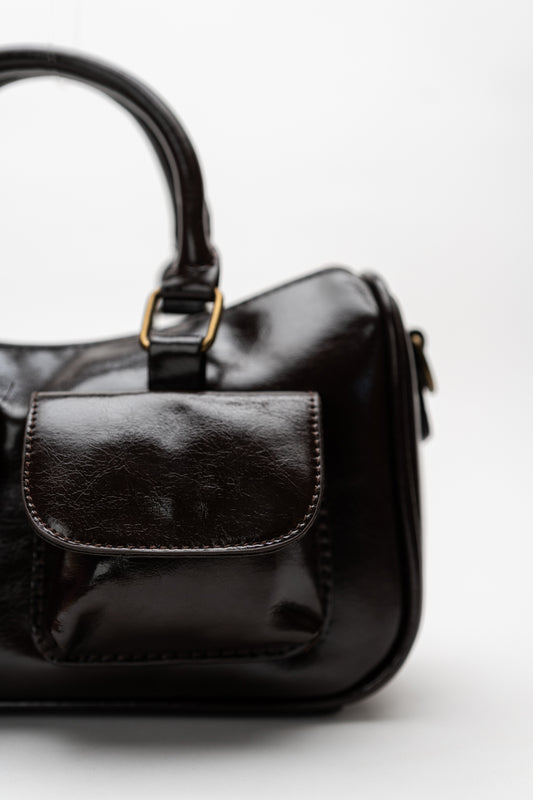 Double Pocket Shoulder Bag - Hustle N Holla