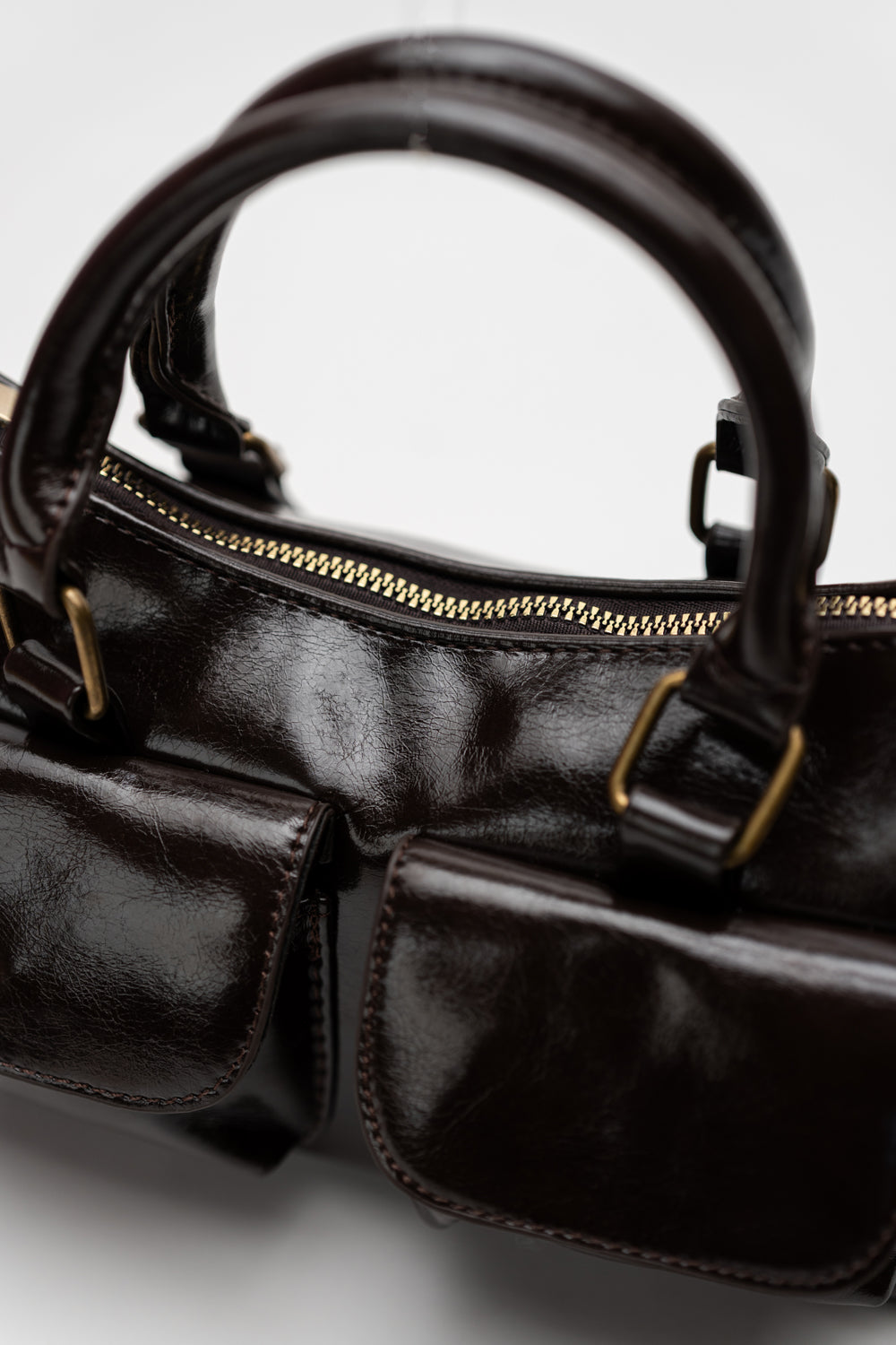 Double Pocket Shoulder Bag - Hustle N Holla