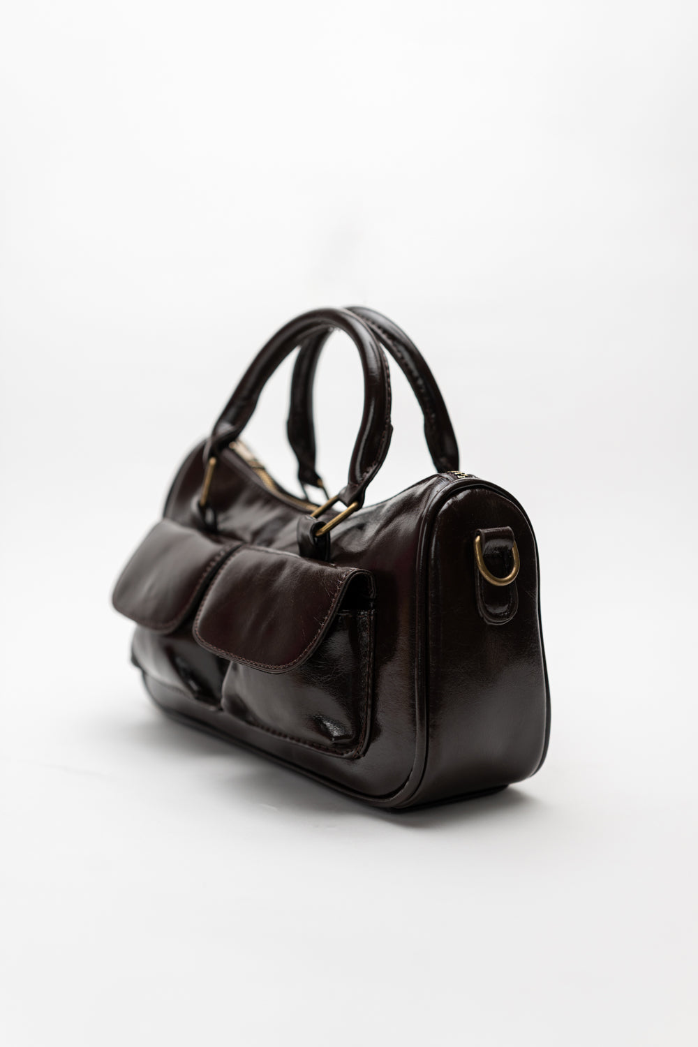 Double Pocket Shoulder Bag - Hustle N Holla