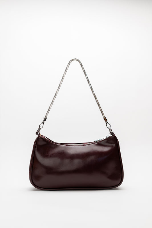 Red Baguette Bag - Hustle N Holla