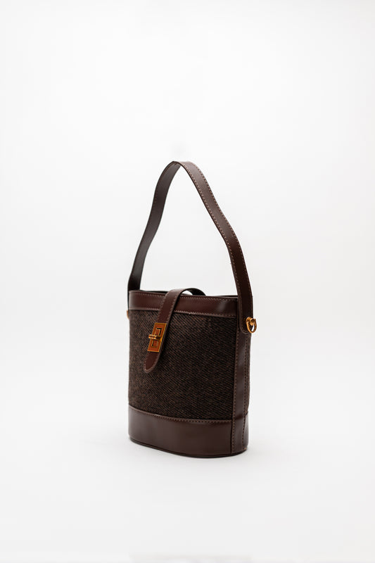 Brown Crossbody Bag - Hustle N Holla