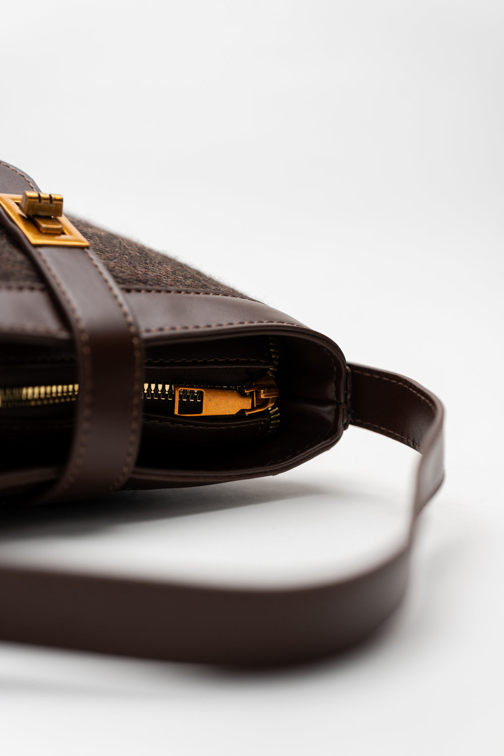 Brown Crossbody Bag - Hustle N Holla