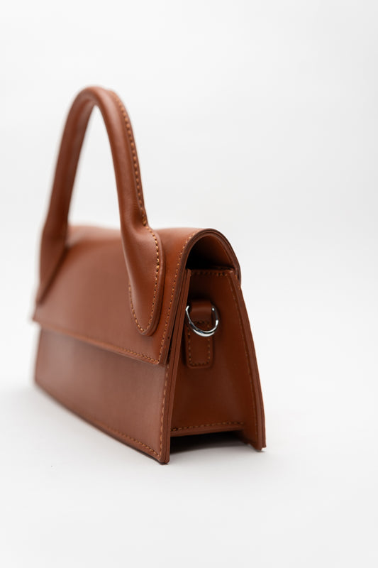 Beige Dumpling Bag - Hustle N Holla