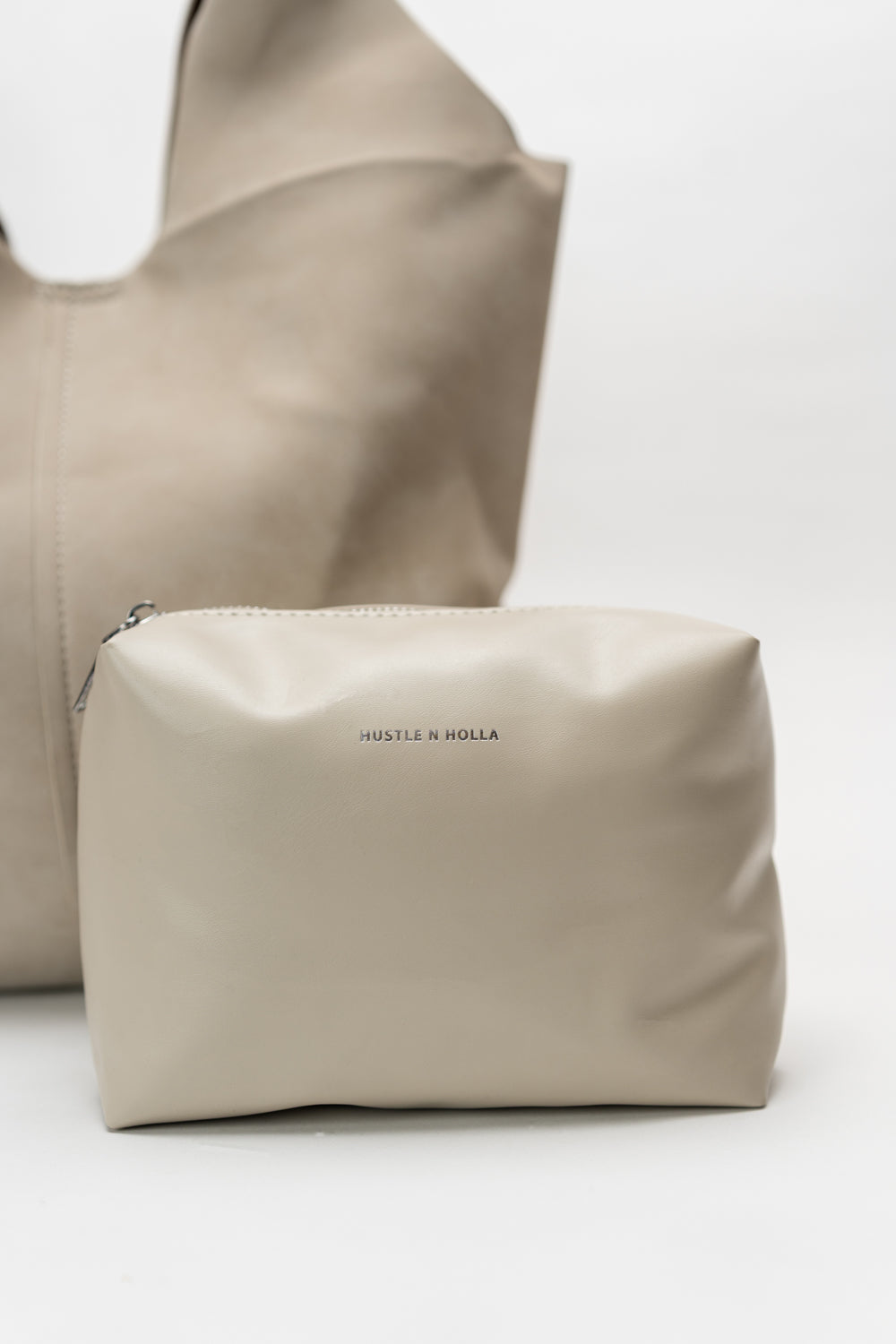 Grey Tote Bag - Hustle N Holla