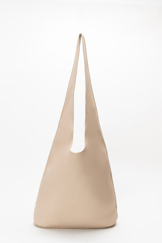 Beige Shoulder Bag - Hustle N Holla