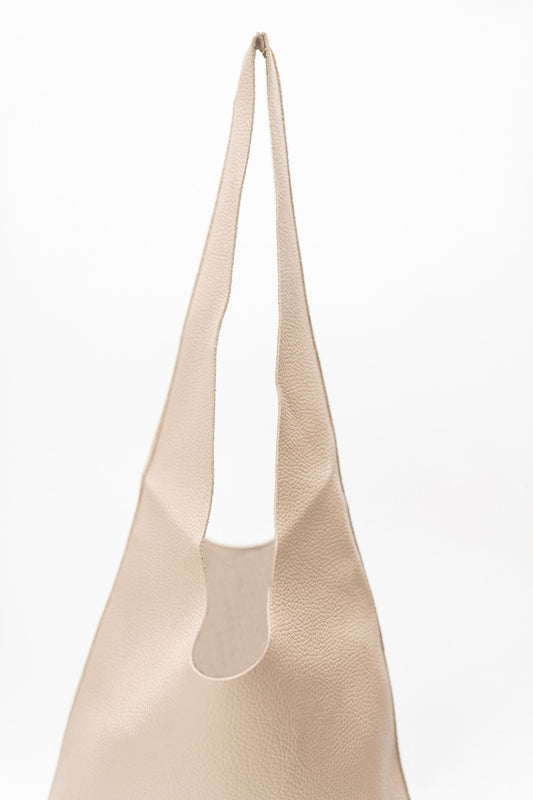 Beige Shoulder Bag