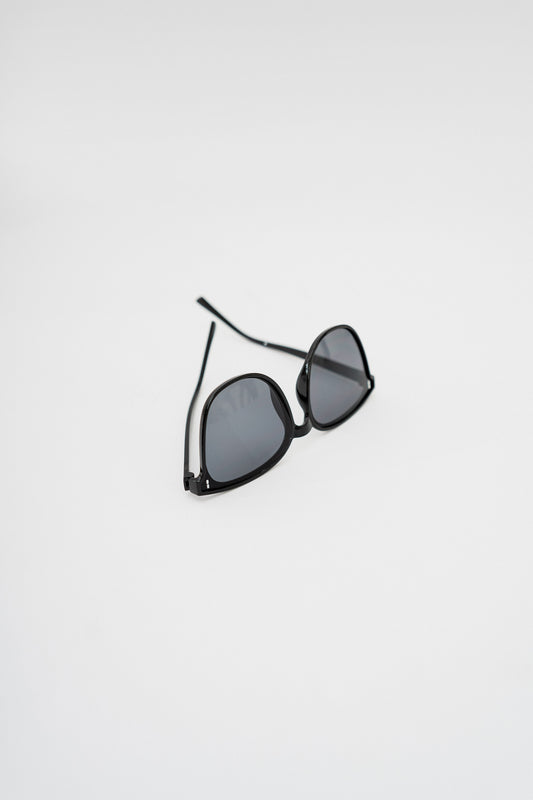 Grey Round Frame Sunglasses - Hustle N Holla