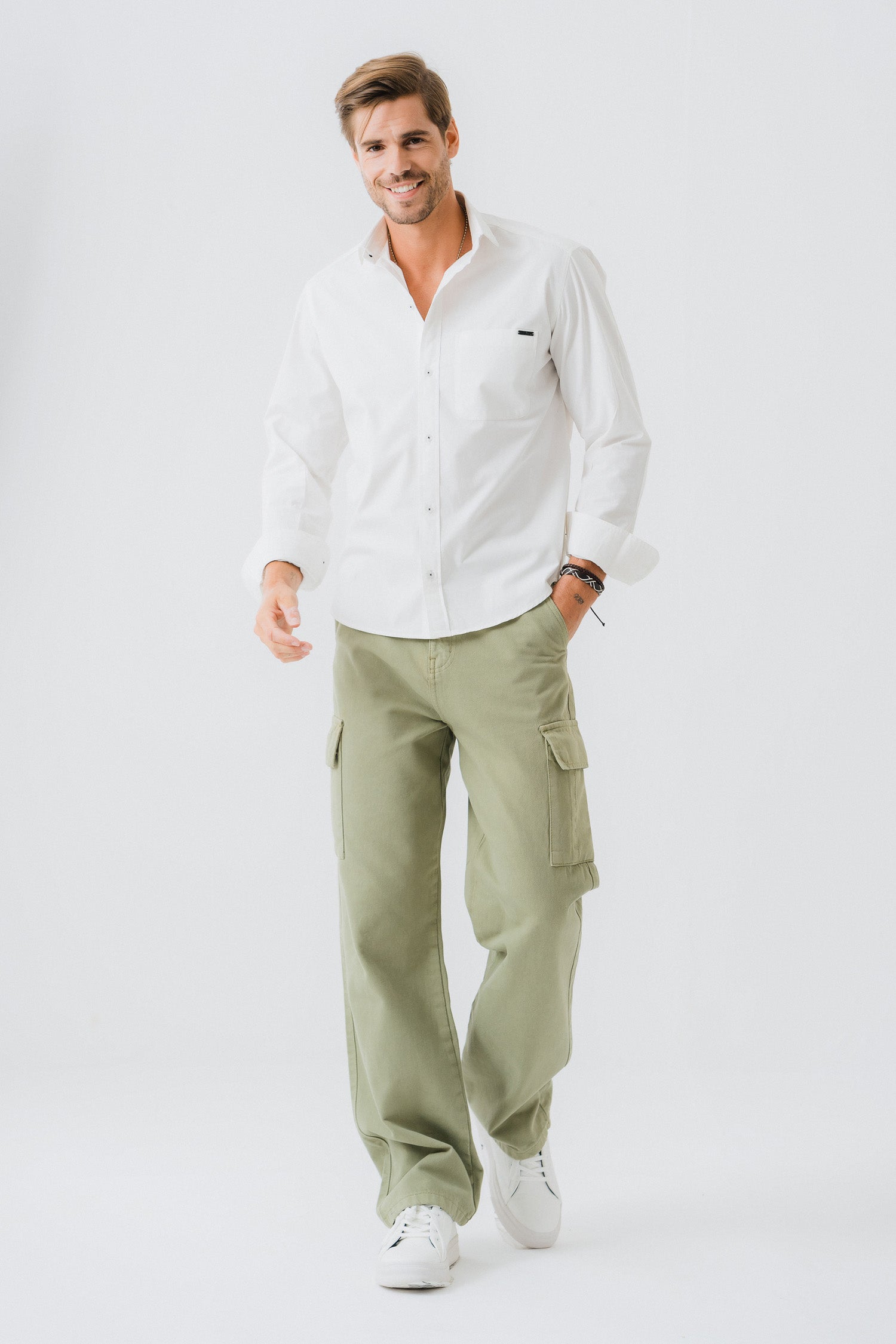 White Full Sleeve Shirt