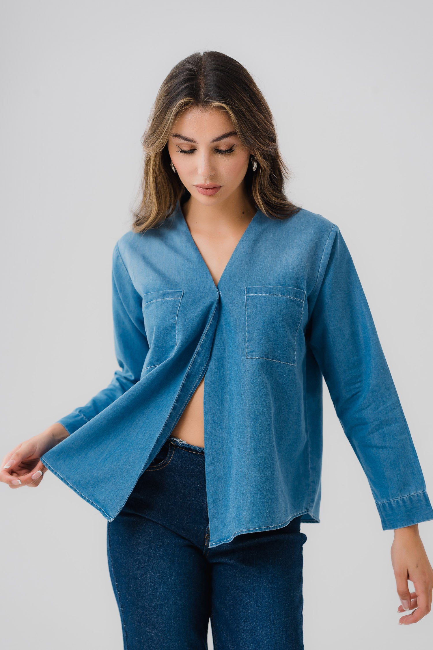 Blue Chambray Shirt