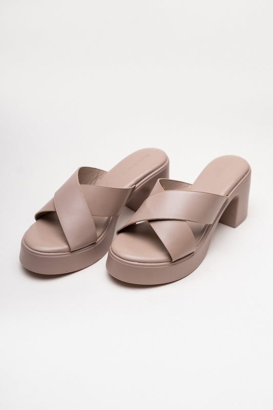 Light Brown Platform Heels - Hustle N Holla