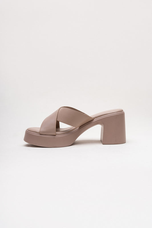 Light Brown Platform Heels - Hustle N Holla