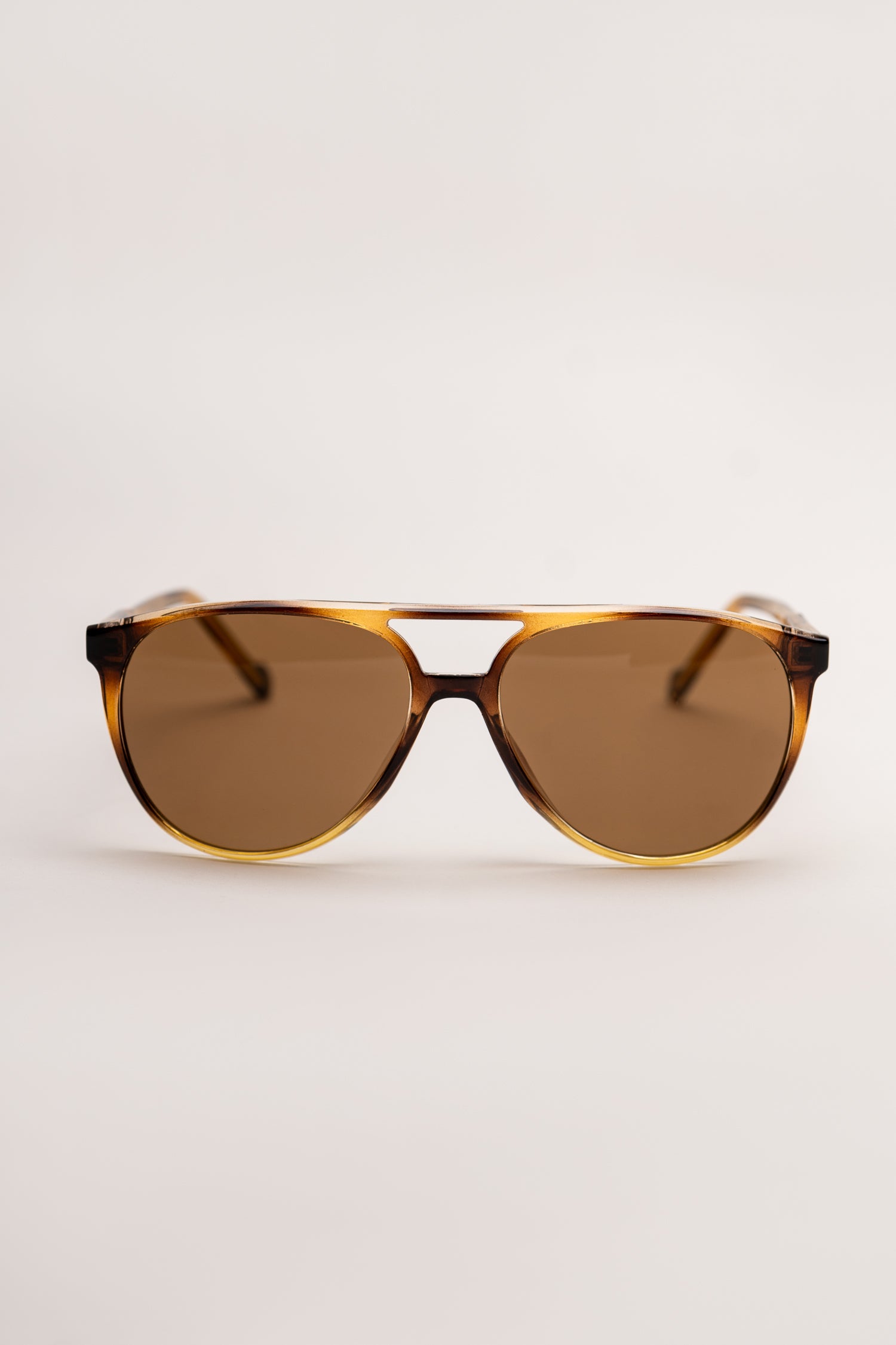 Brown Frame Sunglasses - Hustle N Holla