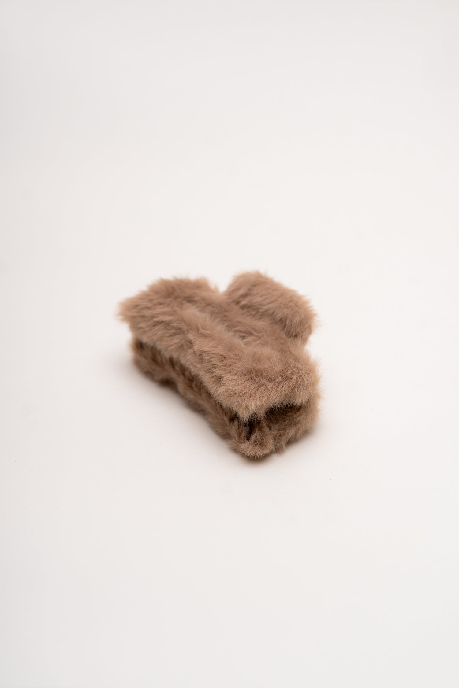 Fawn Fur Hair Clip