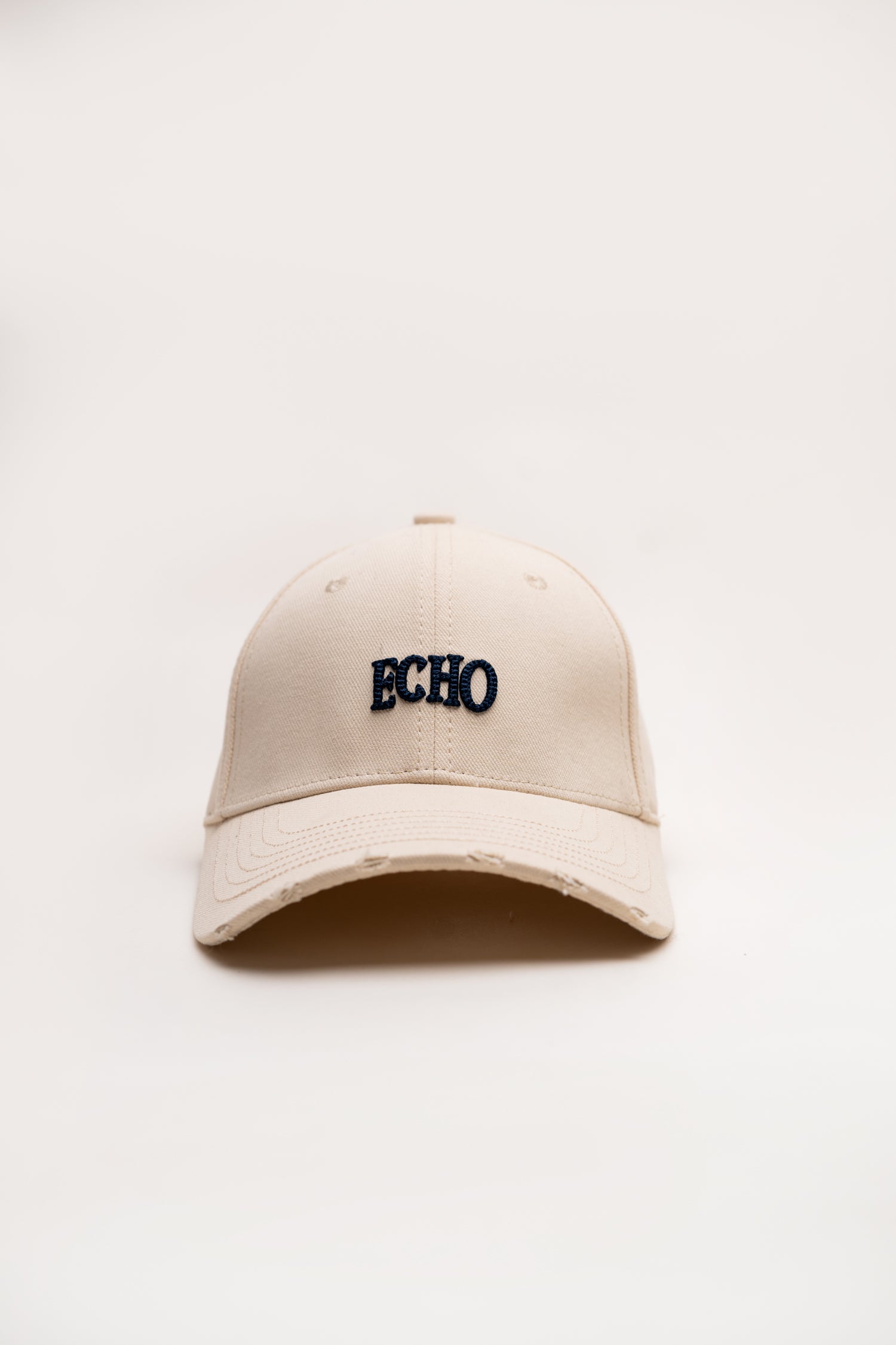 Echo Off-White Cap - Hustle N Holla