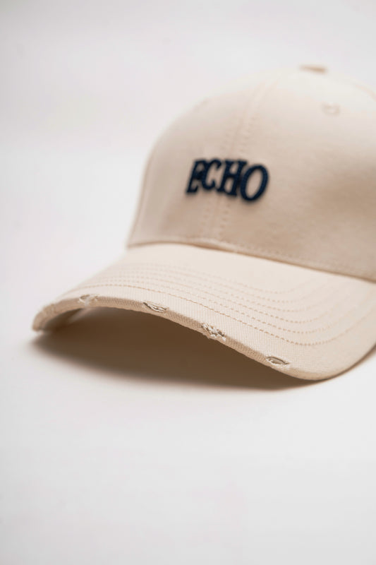 Echo Off-White Cap - Hustle N Holla